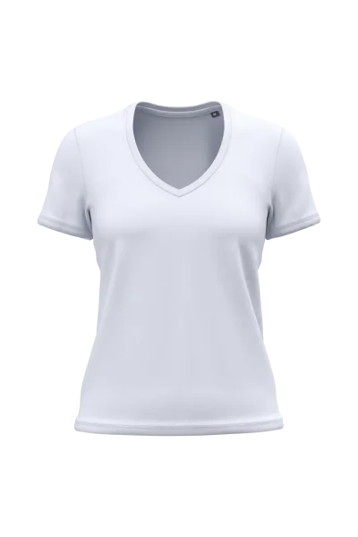 T-shirt BIO150 col V femme