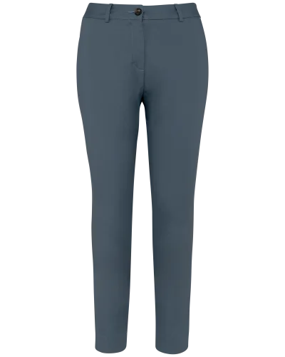 Pantalon chino 7/8 écoresponsable femme