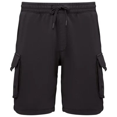 Short cargo écoresponsable délavé French Terry homme