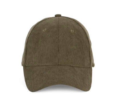 Casquette en velours - 6 panneaux