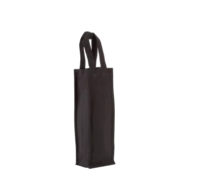 Sac porte-bouteille en coton canvas