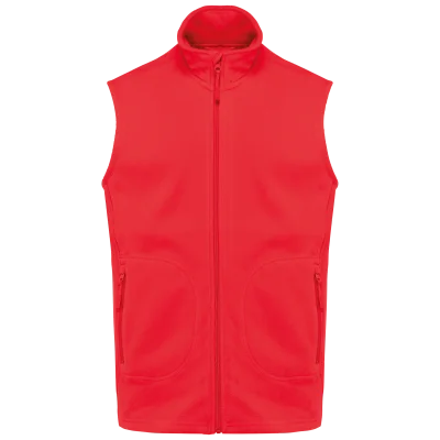 Bodywarmer micropolaire écoresponsable unisexe