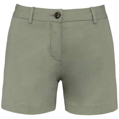 Bermuda chino écoresponsable femme