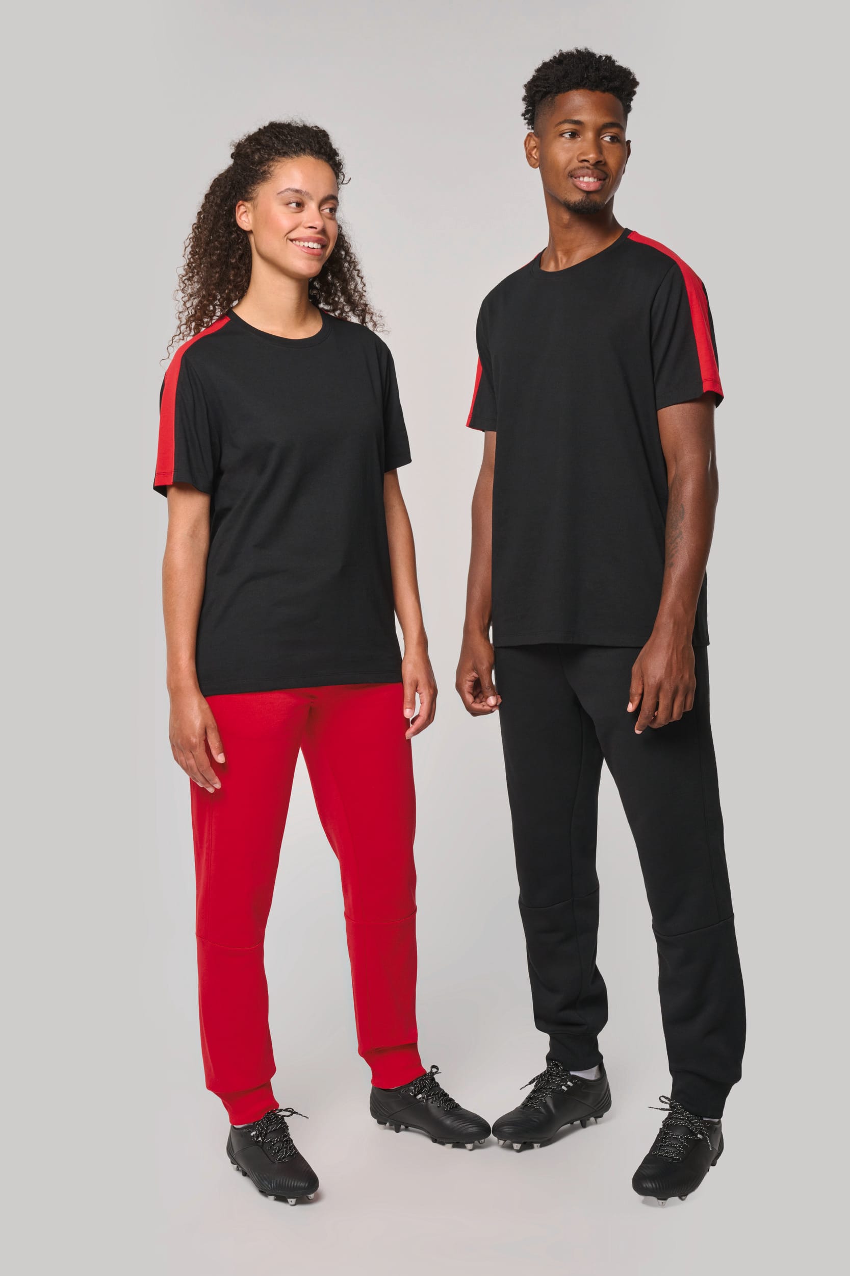 T-shirt teamwear bicolore unisexe