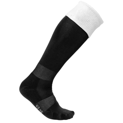 Chaussettes de sport bicolores unisexe