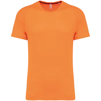 T-shirt de sport à col rond recyclé homme