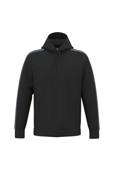 Sweat-shirt à capuche teamwear bicolore unisexe