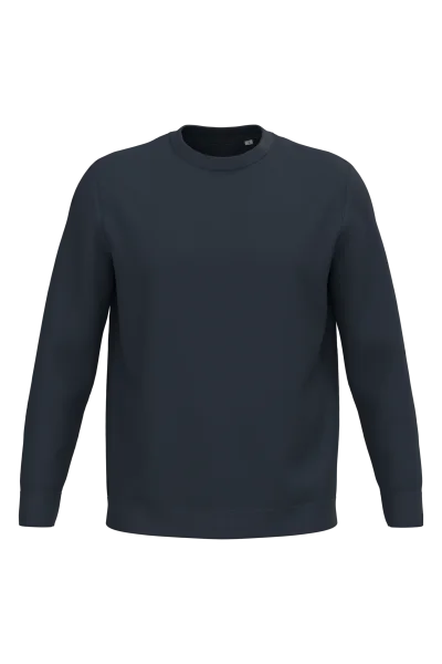 Pull écoresponsable à col rond homme