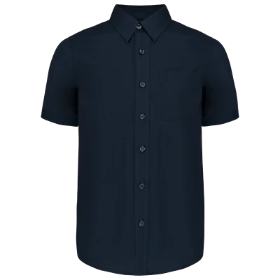 Chemise popeline manches courtes enfant