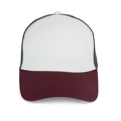 Casquette trucker écoresponsable 5 panneaux unisexe