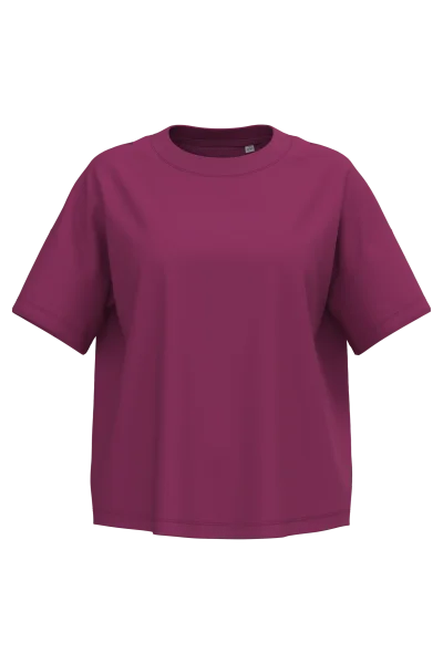 T-shirt écoresponsable oversize femme