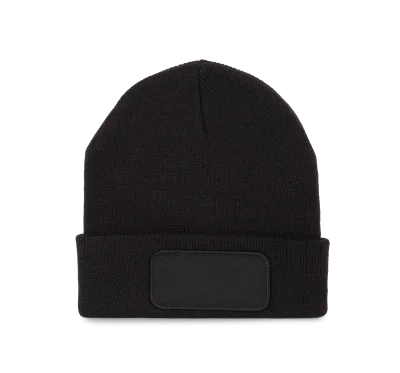 Bonnet avec patch