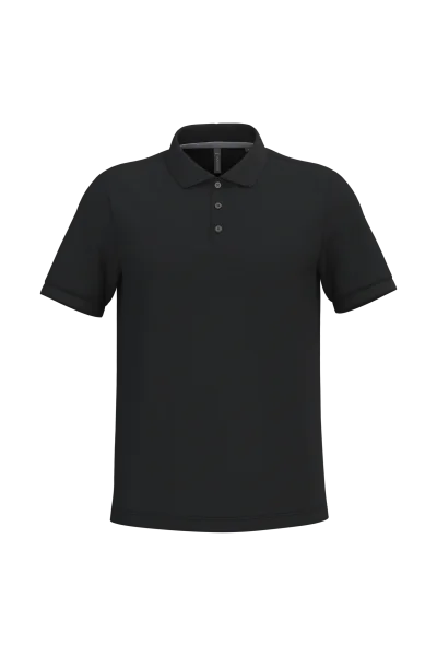 Polo piqué manches courtes homme