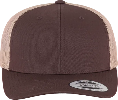 Casquette retro trucker bicolore