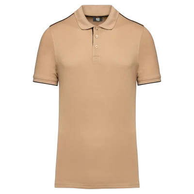 Polo Day To Day contrasté manches courtes homme