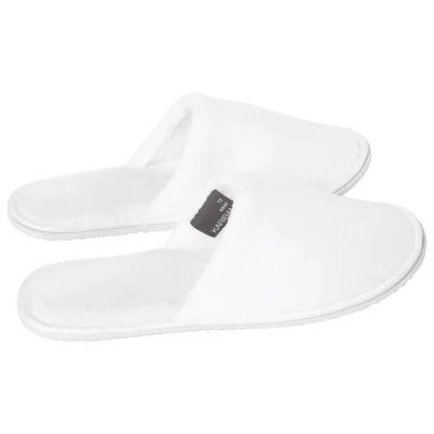 Chaussons en tissu éponge unisexe