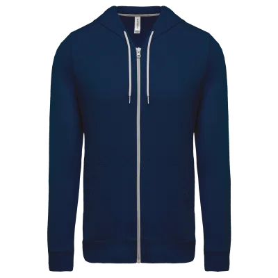 Veste coton légère à capuche