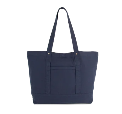 Grand sac shopping à poche latérale