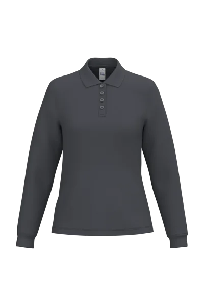 Polo piqué LSL femme