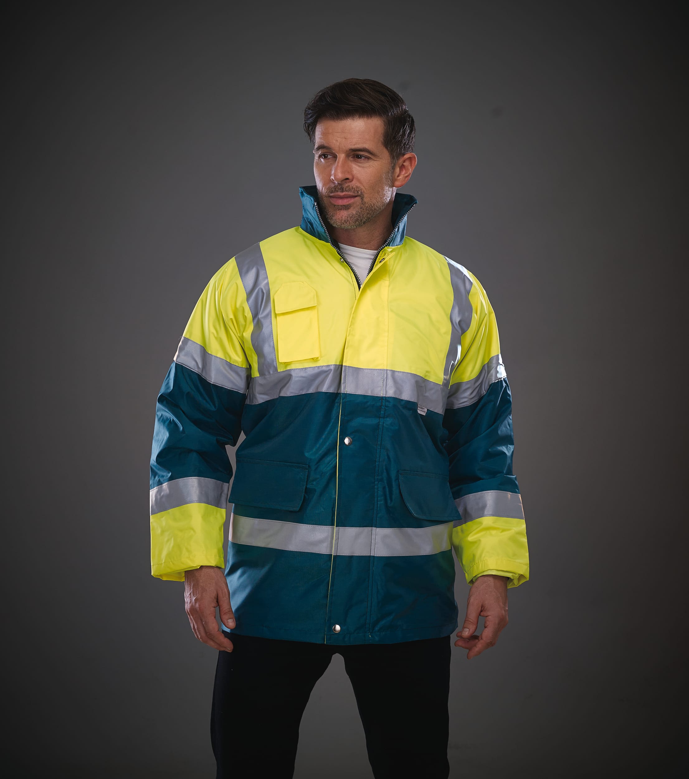 Veste contrastante haute visibilité