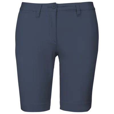 Bermuda chino femme