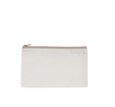 Pochette zippée recyclée