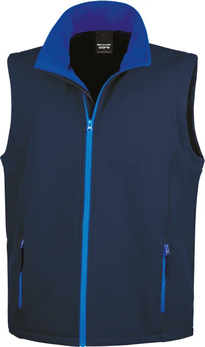 Bodywarmer Softshell Homme Printable