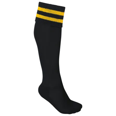 Chaussettes de sport rayées unisexe