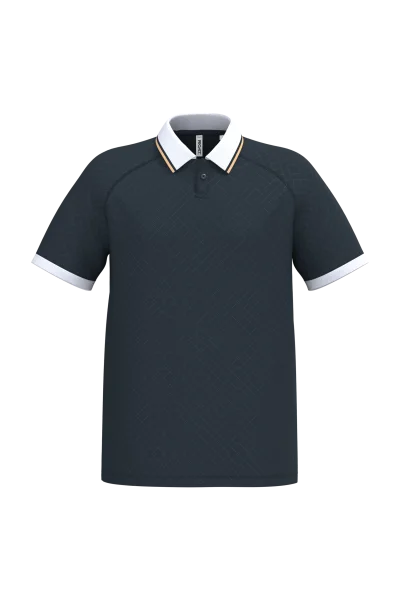 Maillot lifestyle à col polo unisexe