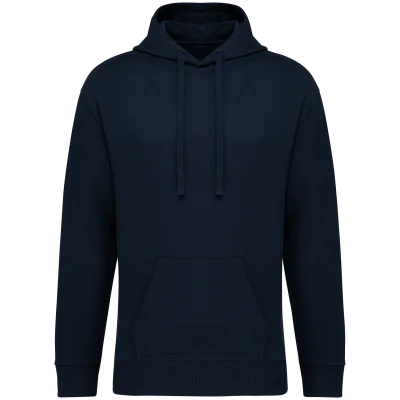 Sweat-shirt écoresponsable à capuche à épaules tombantes French Terry unisexe
