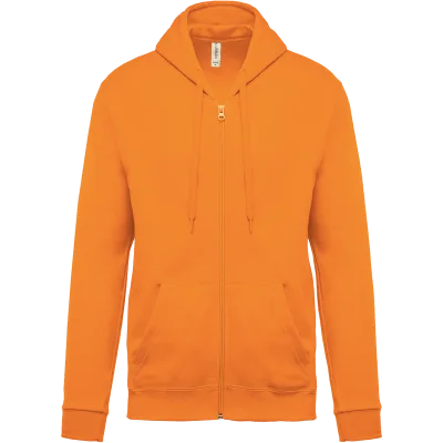 Sweat-shirt zippé capuche unisexe