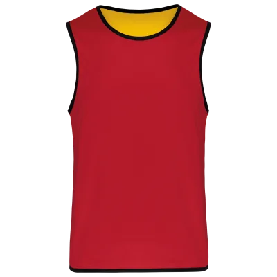 Chasuble de rugby réversible unisexe