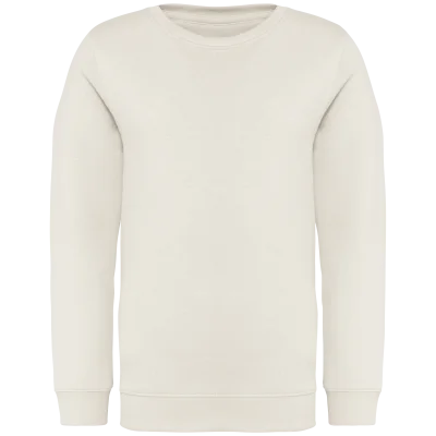 Sweat-shirt écoresponsable à col rond enfant