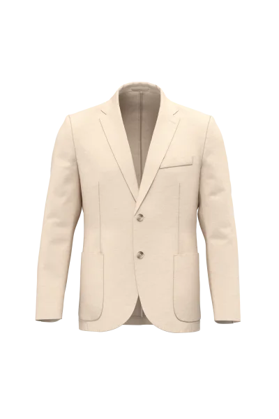 Blazer délavé en lin homme