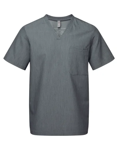 Tunique stretch manches courtes homme