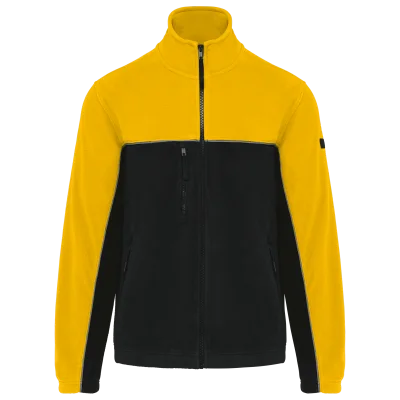 Veste micropolaire bicolore écoresponsable unisexe