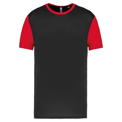 Maillot multisport manches courtes bicolore enfant