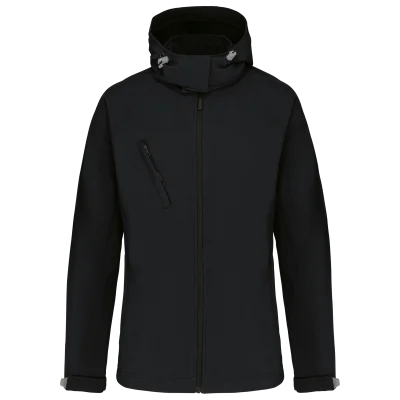 Veste softshell à capuche amovible femme