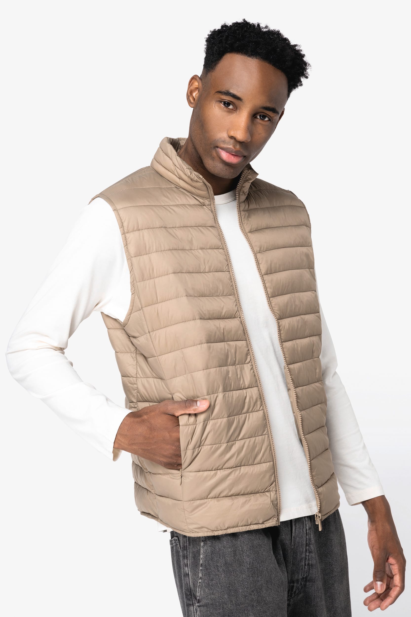 Bodywarmer écoresponsable léger homme