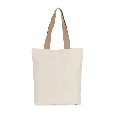 Sac shopping recyclé à fond plat