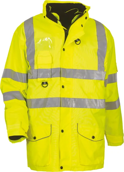 Parka de sécurité haute visibilité 7 en 1