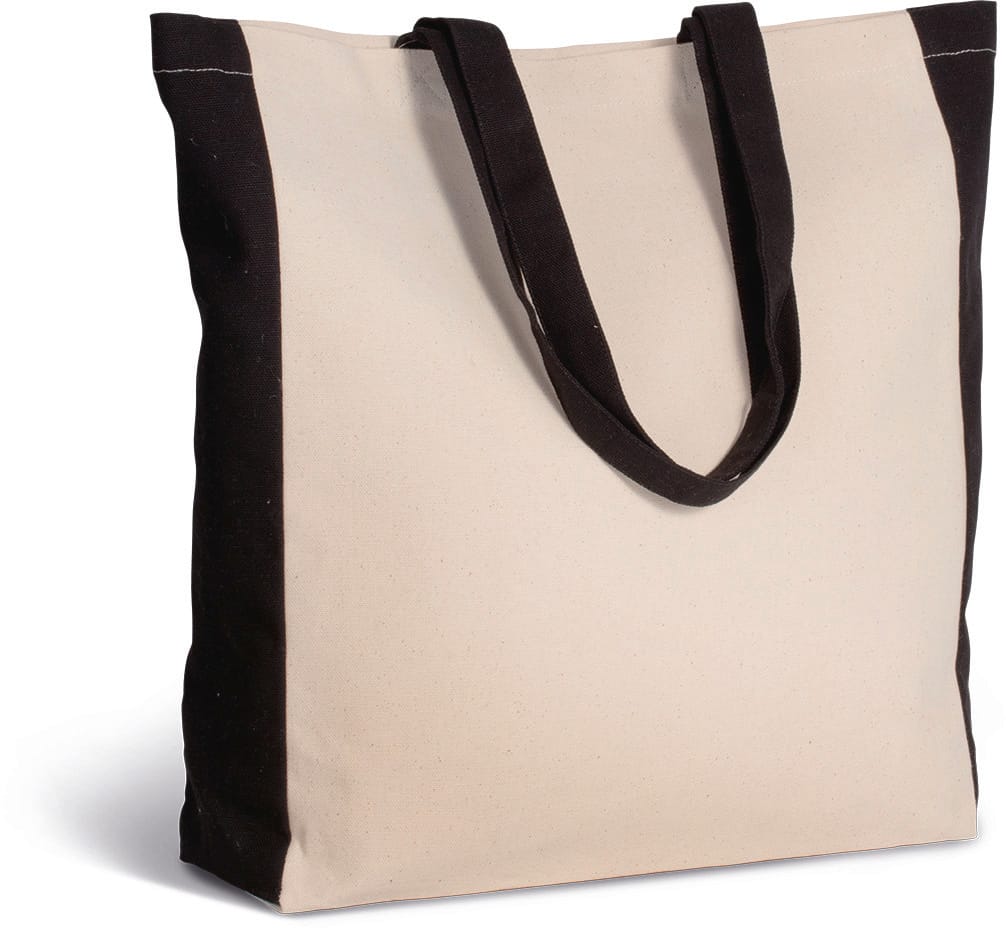 Sac cabas bicolore