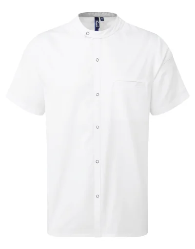 Veste chef cuisinier manches courtes