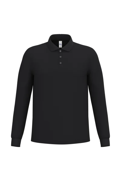Polo piqué LSL homme