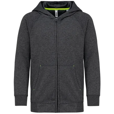 Veste zippée à capuche enfant