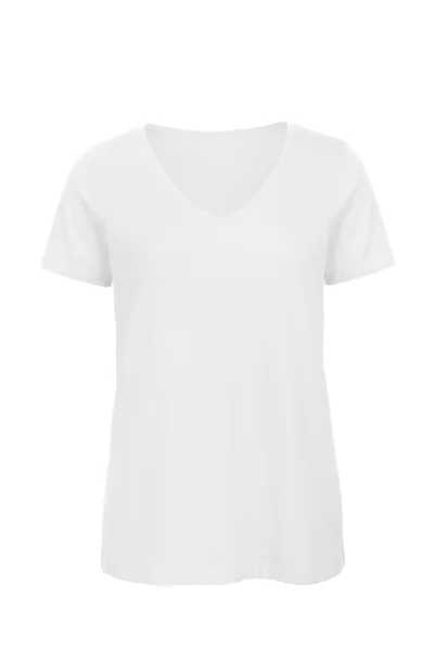 T-shirt Organic Inspire col V Femme