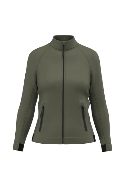 Veste à col montant femme