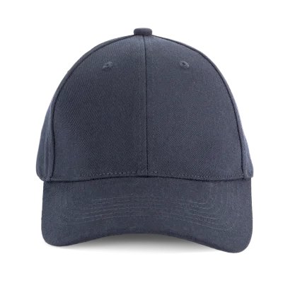 Casquette 6 panneaux en coton recyclé