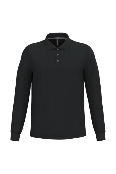 Polo manches longues homme