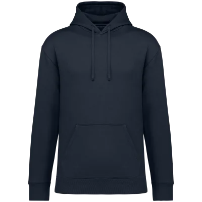 Sweat-shirt écoresponsable à capuche à épaules tombantes molleton gratté unisexe